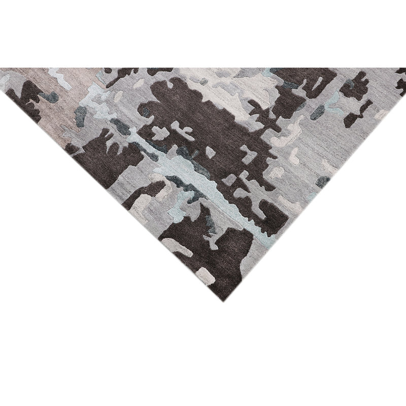 Abstract Area Rug, Rectangle 8'9" x 11'9"
