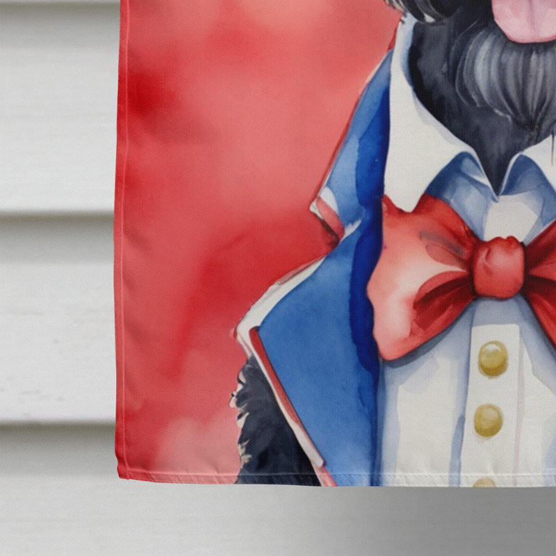 Drapeau patriotique de la maison américaine, Schnauzer géant