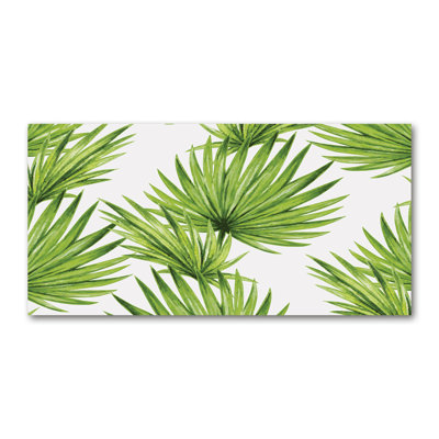 Tropical Leaves - Wrapped Canvas Print