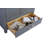 Mariário 36'' Single Bathroom Vanity with Stone Top-1333943737-1333943738