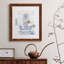 «Sketchy Bath I», peinture sur toile encadrée-424474140-424474141