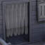 Grande niche pour chien avec balcon