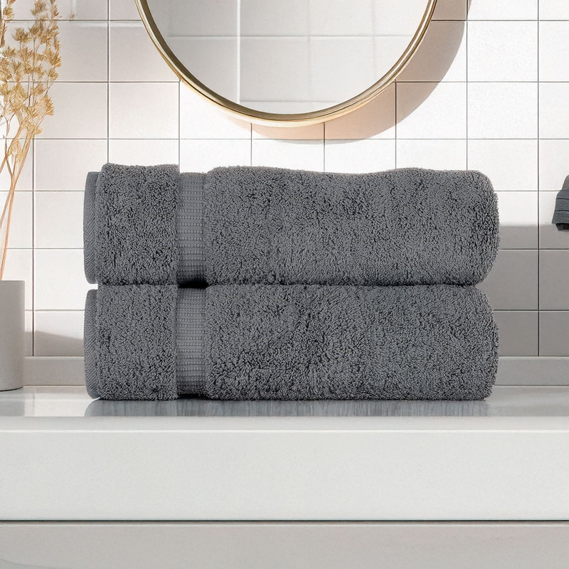 Hamptons Luxury Turkish Hand Towel, 100% Turkish Cotton, Quick Drying, High Absorbent, Ultra Soft Towels For Home and Spa