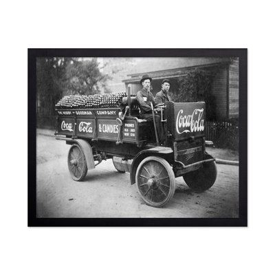 Camion de livraison à l'ancienne