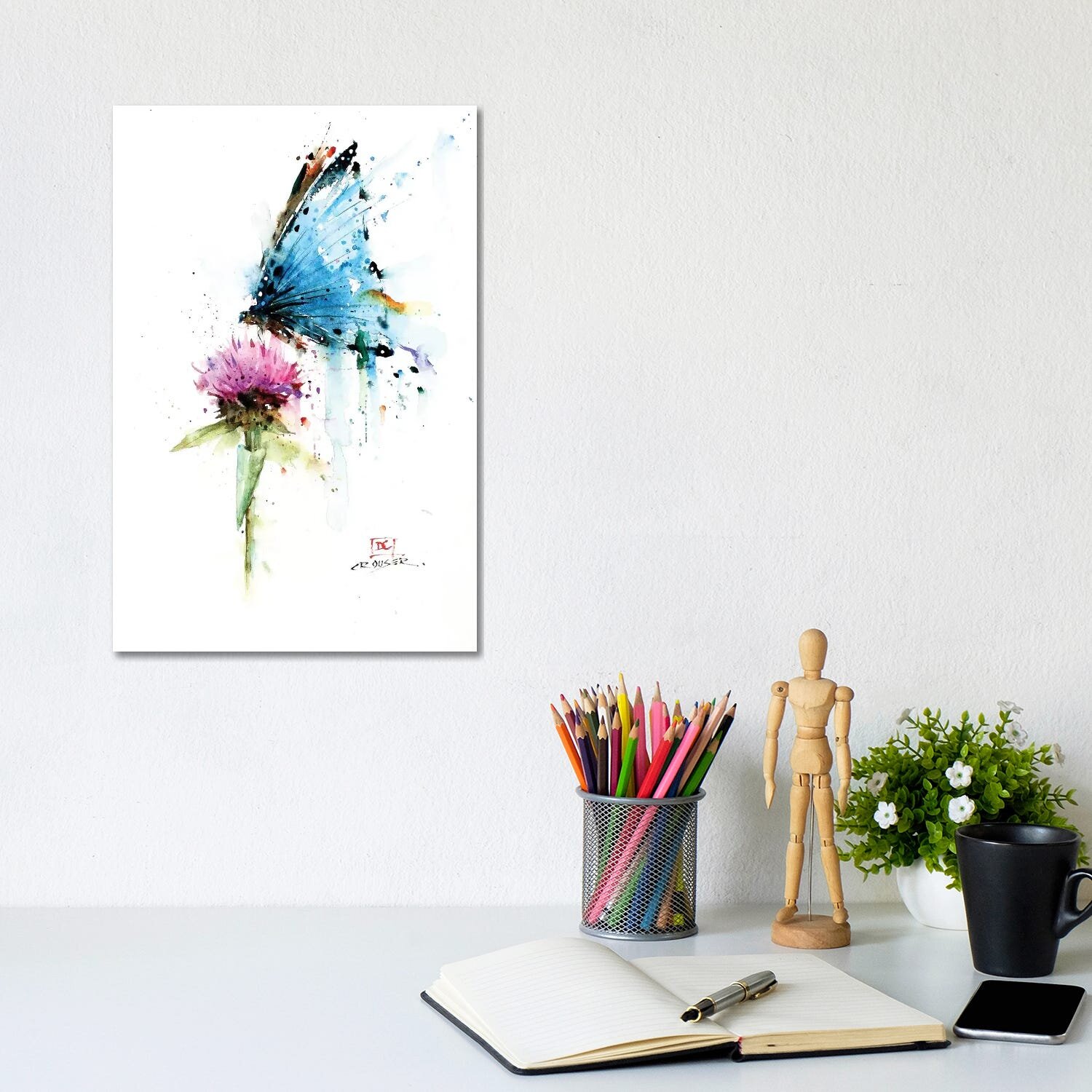 Dean Crouser Canvas Prints - Butterfly