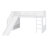 Space Efficient Pine Wood Frame Stairway Loft Bed With  Slide, Guardrails,Convertible Ladder-176850681