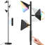 Eulonda 70'' RGBCW Floor Lamp Stepless Dimmable LED Tall Standing Lamp-1366329843