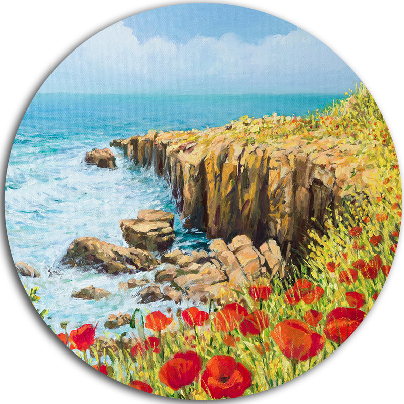 « summer breeze », reproduction d’art sur métal, H 23 po x l 23 po x P 1 po