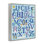 «Alphabet Letters in Sky», art de la giclée encadrée, design par Jalynn Heerdt