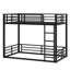Metal Floor Bunk Bed For Kids, Teens, Adults-1476509123