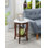 Table de bout ronde Carbin