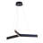 3-Light Black LED Chandelier With Acrylic Diffusers-29552673