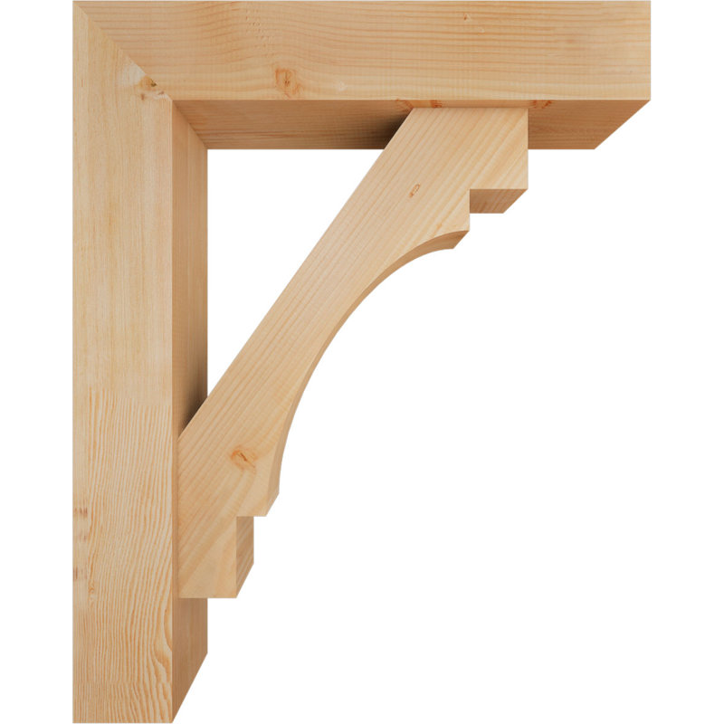 Support Merced Block avec support décalé, 40 x 32, Sapin Douglas de l 7 1/2 (lisse)