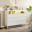 Commode 6 tiroirs avec lumière DEL-522169136