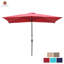 Parasol de marché rectangulaire 120 po x 79 po Mossas-69138145