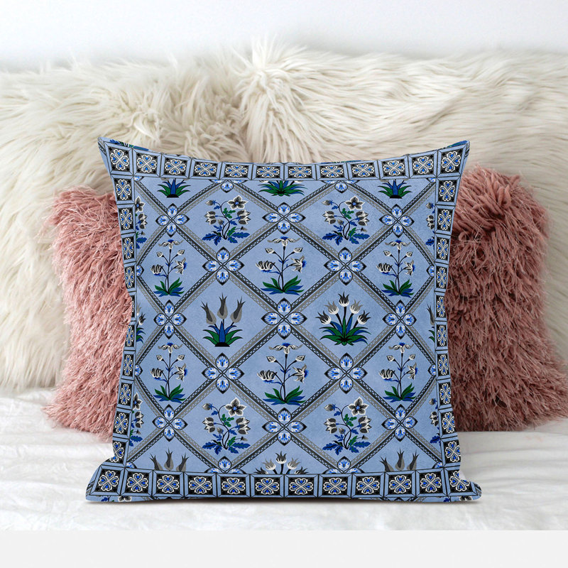 Reversible Throw Pillow, 16" x 16"