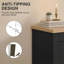 8 Pair Shoe Storage Cabinet