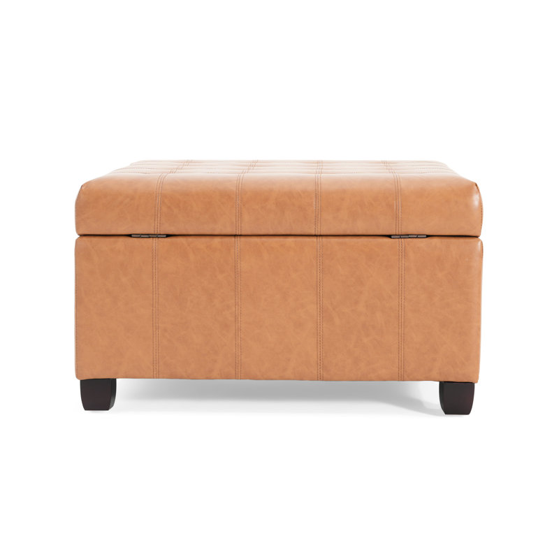 Brun moderne avec beaucoup de rangement intérieur et capitonnage élégant