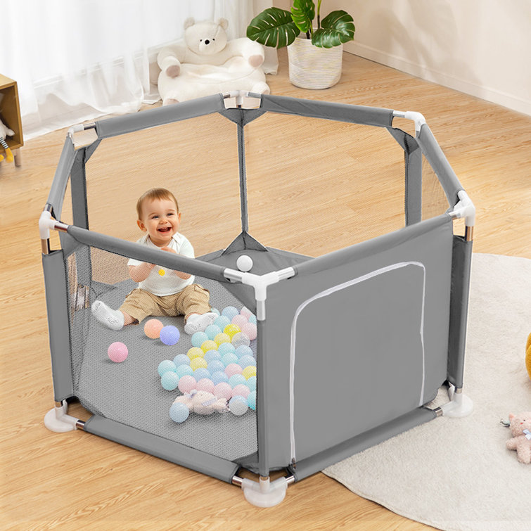 Grobeybees Outdoor Baby Play Yard Grobeybees Playpen For Babies - Main Image