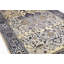 Tapis gris / bleu / beige en polypropylène à motif oriental tissé à la machine 5 pi x 8 pi-775274785
