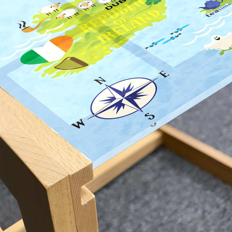 Isahia Sled Coffee Table, 40cm H x 74cm W x 62cm D