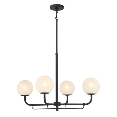 4 LIGHT CHANDELIER