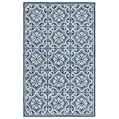 Lauren Ralph Lauren Hand Tufted Wool & Cotton Damask Rug