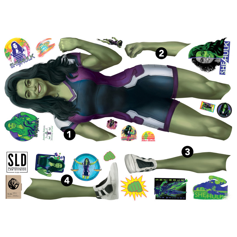 Fantasy & Sci-Fi Non-Wall Damaging Wall Decal