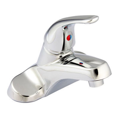 Robinet de salle de bain à centre