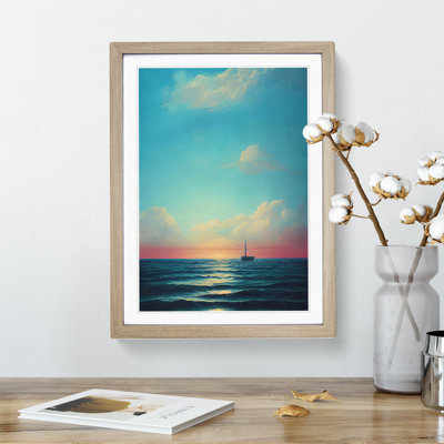 Boat Seascape - Wall Art