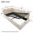 Upholstered Daybed With Hydraulic Storage And Adjustable Side Panels-710882416