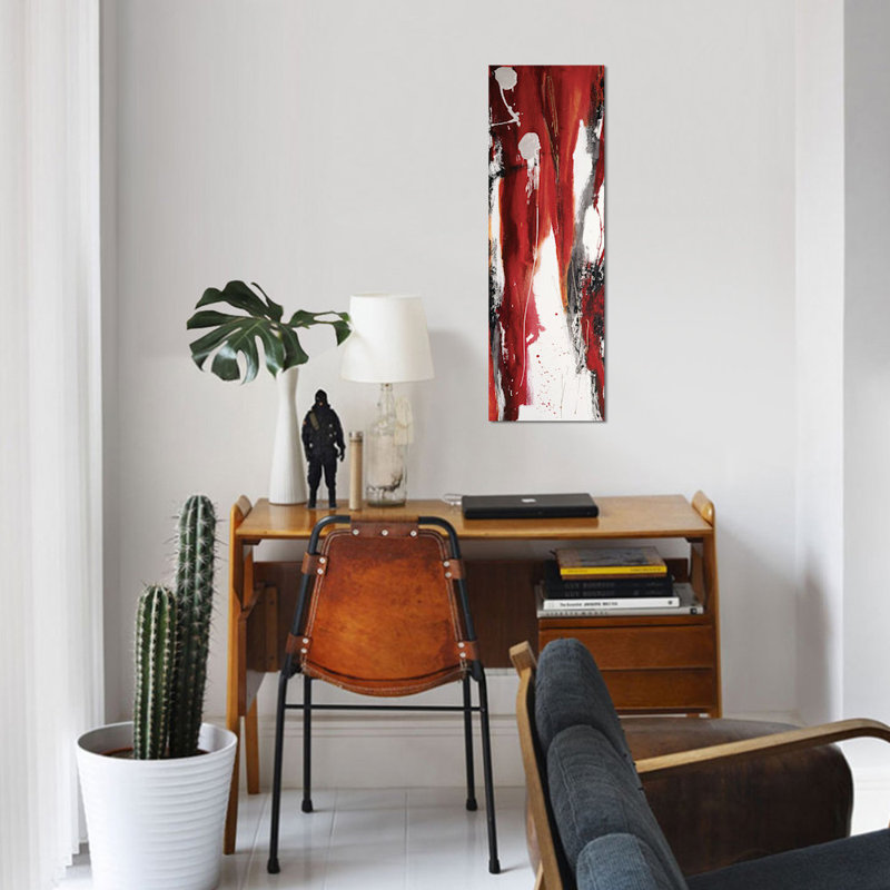 «Tango III», reproduction d'impression sur toile tendue, H 48 po x l 16 po x P 1,5 po, Toile tendue