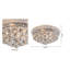 Clarke Modern 4 Light Crystal Flush Mount