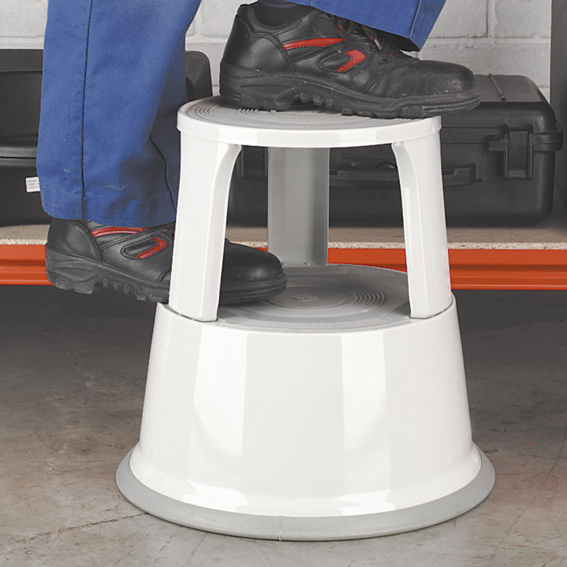 Vannessa 1 - Step Steel Small Step Ladder