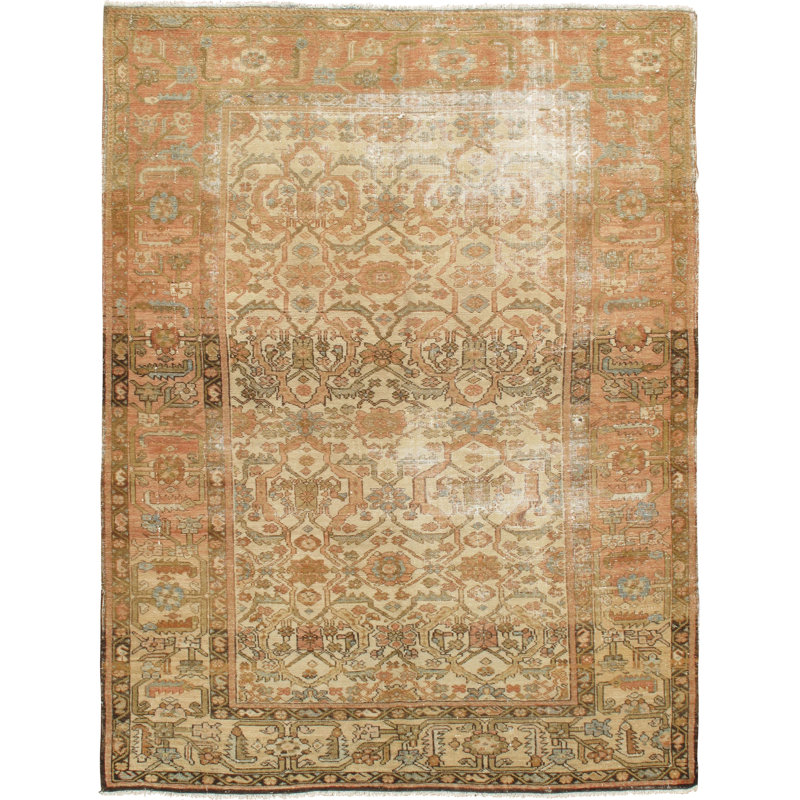 Antique One-of-a-Kind 5'1" X 6'11" Area Rug
