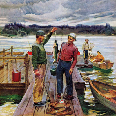 « the big one » par mead schaeffer, reproduction d’art sur toile tendue