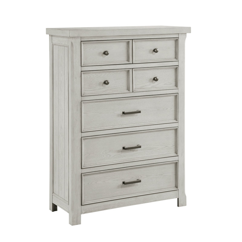 Grateron 42"W 5-Drawer Chest · Weathered Gray