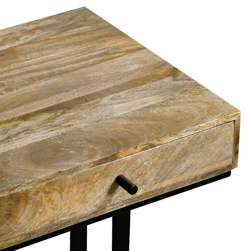 Carson Pedestal End Table