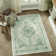 Elaine Machine Washable Oriental Area Rug with Non-Slip Backing