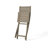 Wood Folding Chairs, 400 Lbs Load Capacity, Grey, Grey Finish, Weather-, Of 2