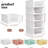 Stackable  Space-Saving Clothes Storage Drawer Organizer-347671193