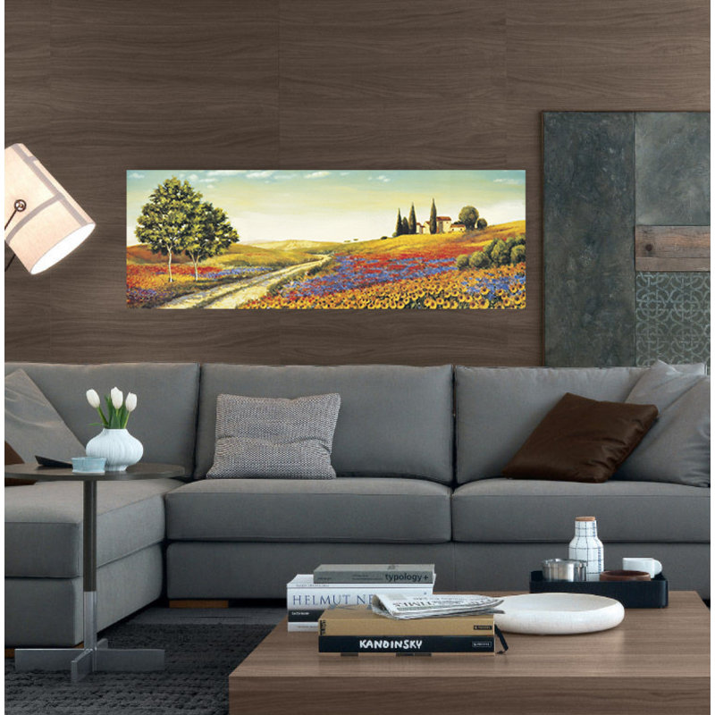 Morning In The Valley by Leblanc - Single Picture Frame Painting on MDF