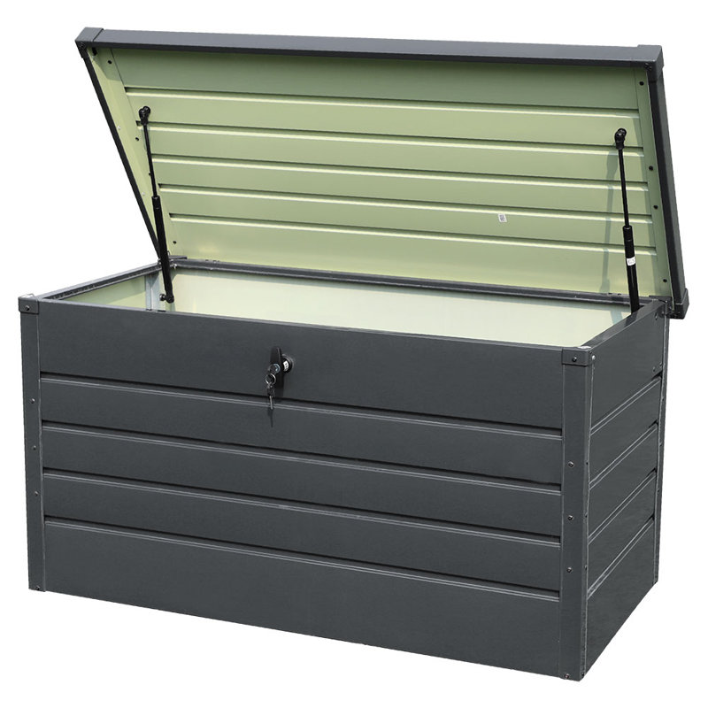 Botelho 360 L Metal Storage Box carbon, Black