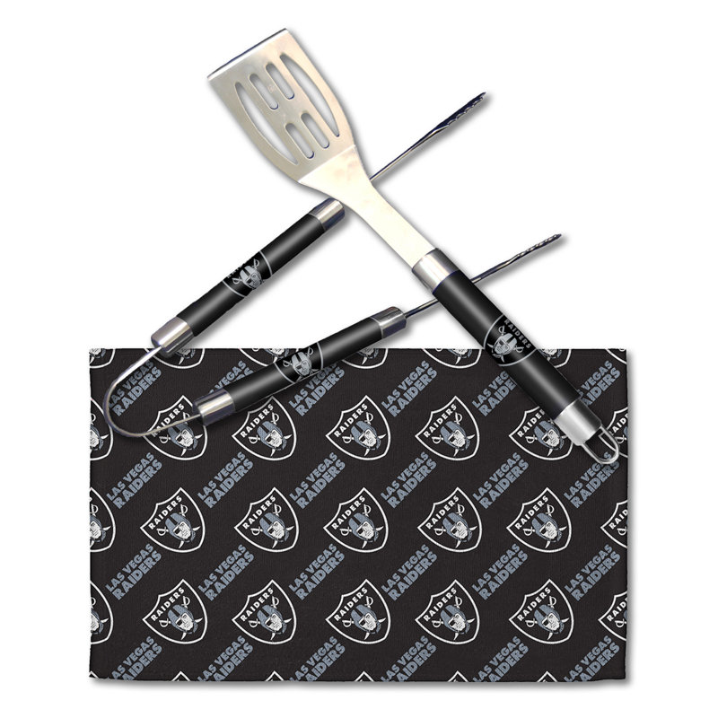 Ensemble d'outils de cuisson en acier inoxydable, Raiders d'Oakland
