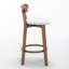 Tabouret de bar en bois massif Nordic-1235026244