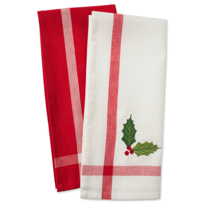 Cotton Embroidered Dish Cloth Kitchen Towel