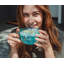 Tasse à café en verre Disney Lilo & Stitch Ohana | Peut contenir 16 onces
