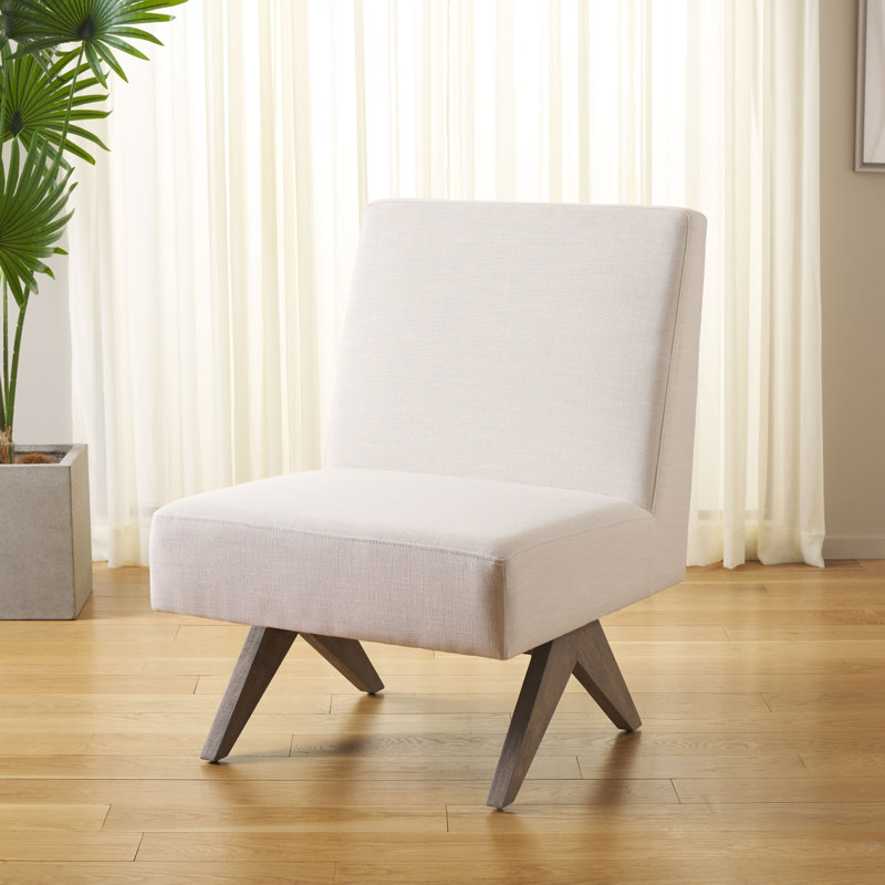 Chaise d'appoint de 24,5 po de largeur, Blanchies