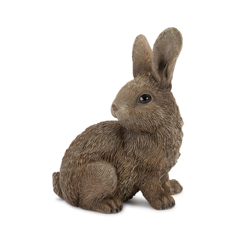 Figurine lapin de jardin (ensemble de 2)