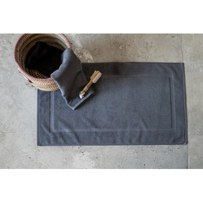 Estefano Bathroom Rugs Set 2 Piece, 100% Cotton Bath Mats for Bathroom, Highly Absorbent & Quick Dry Bathroom Floor Mats, Machine Washable | 20"x34"
